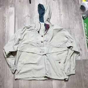 Vintage 90s Columbia Anorak Windbreaker women’s medium